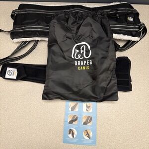 Dog‎ Knee Brace Medium Hind Rear Leg Adjustable ACL Support for Injury Arthritis